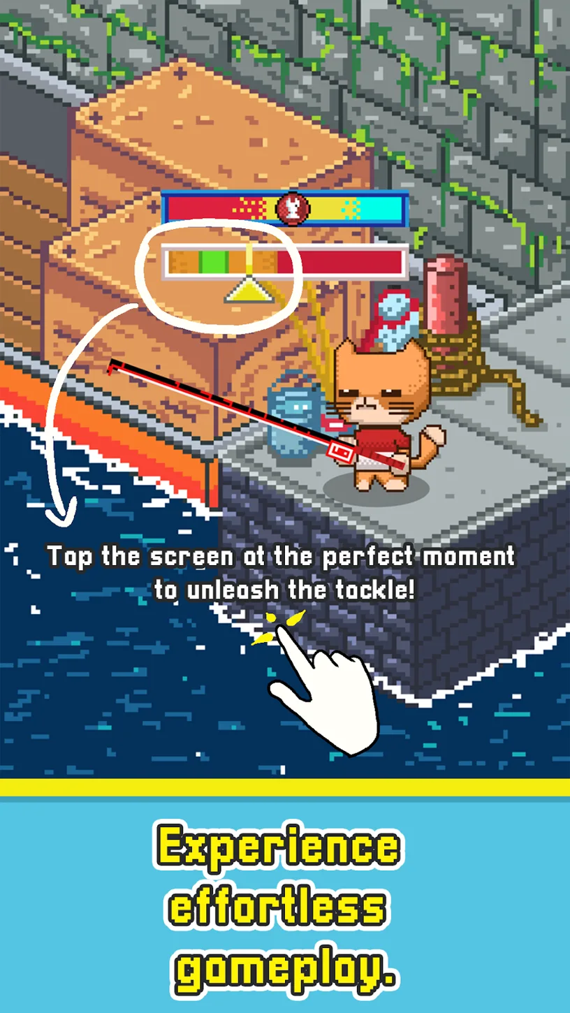 The Cool Cats Fishing official gameplay screenshot